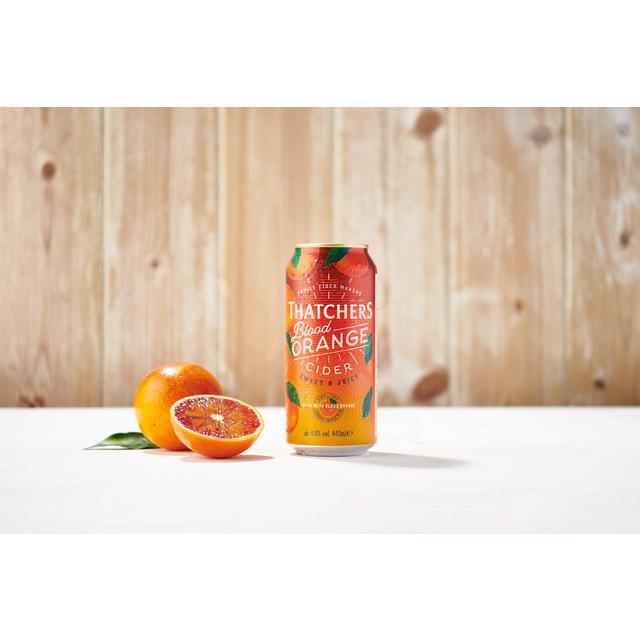 Thatchers Blood Orange   4 x 440ml GOODS M&S   