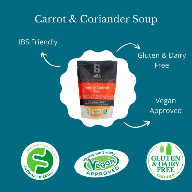 Bay's Kitchen Carrot & Coriander Soup   300g GOODS M&S   