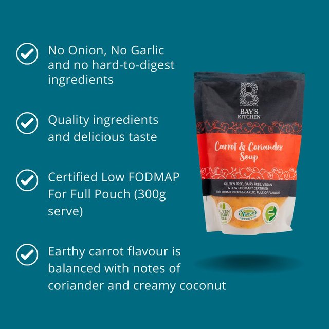 Bay's Kitchen Carrot & Coriander Soup   300g GOODS M&S   