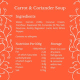 Bay's Kitchen Carrot & Coriander Soup   300g GOODS M&S   