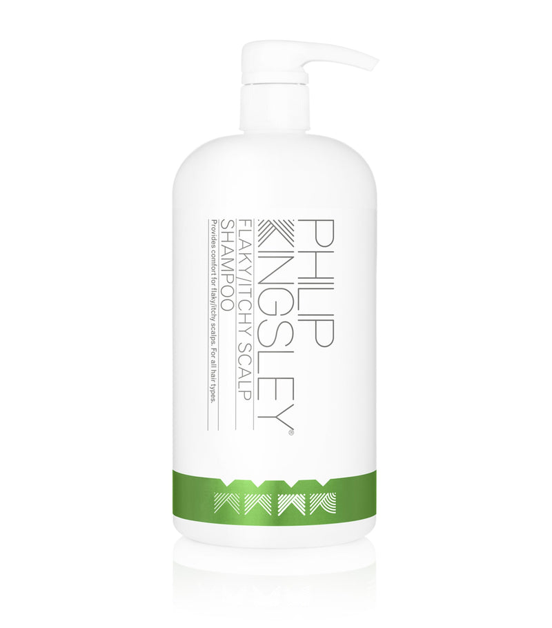 Philip Kingsley Flaky Itchy Scalp Anti-Dandruff Shampoo 1000ml, imported from the UK