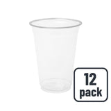 Duni BioPak 100% Recycled Plastic Glasses   12 per pack GOODS M&S   