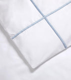 Yves Delorme Pima Cotton Athena Celeste King Duvet Cover 240cm x 220cm (British brand)