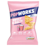 PopWorks Sweet & Salty Popped Crisps Sharing Bag   85g GOODS M&S   