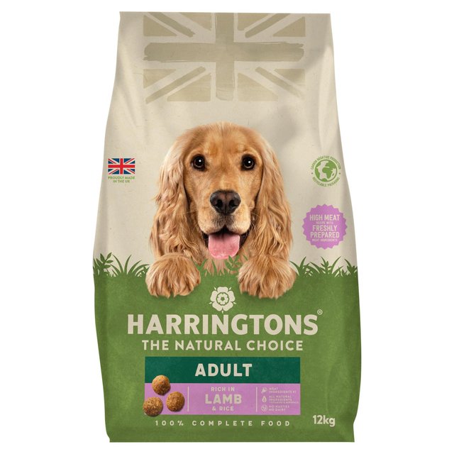 Harringtons Complete Lamb & Rice Dry Dog Food   12kg