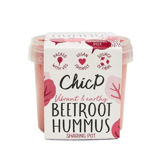 ChicP Sharing Table Beetroot & Horseradish hummus Pot   300g GOODS M&S   