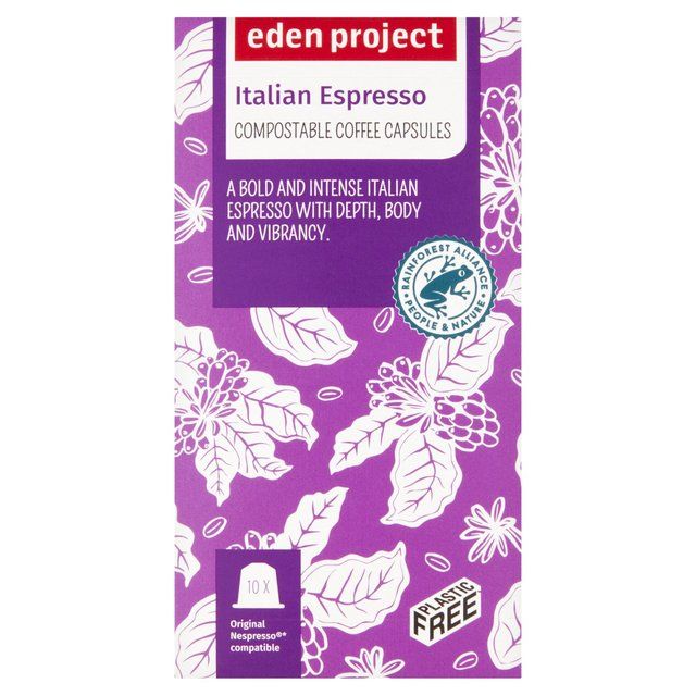 Eden Project Home Compostable Nespresso Capsules - Italian Espresso   10 per pack GOODS M&S   