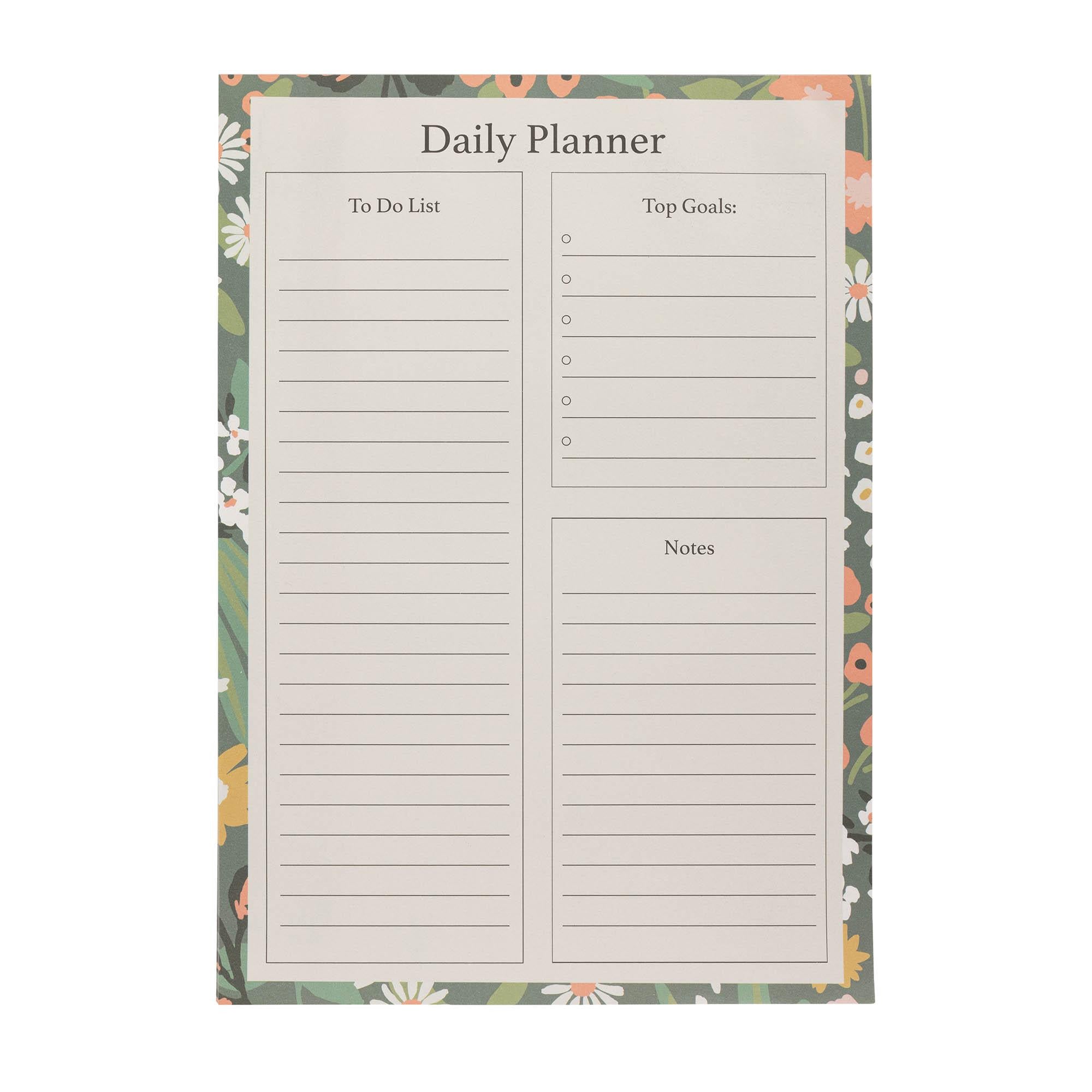 Sainsbury's Home Floral Daily Planner GOODS Sainsburys   