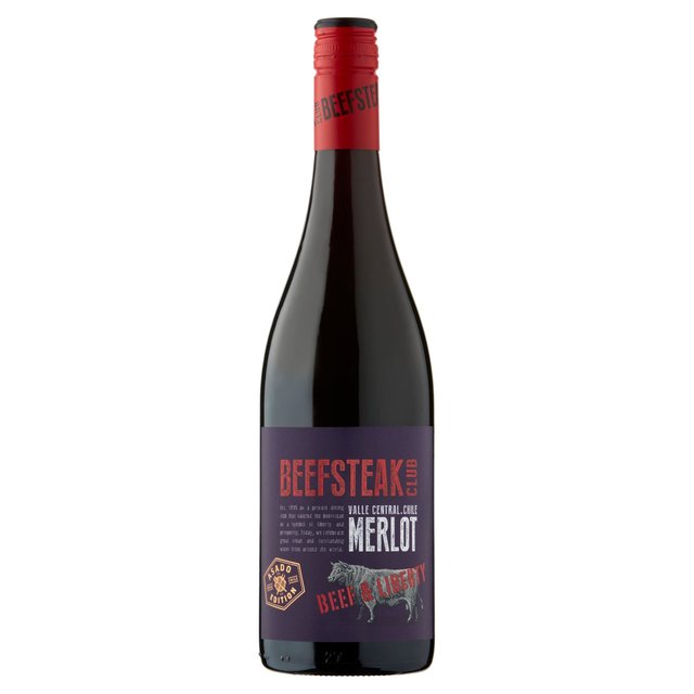 Beefsteak Club Merlot   75cl