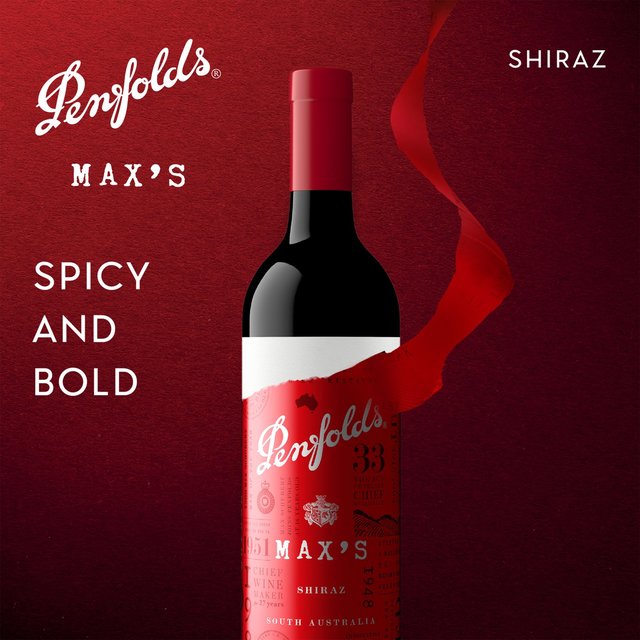 Penfolds Max's Shiraz   75cl GOODS M&S   