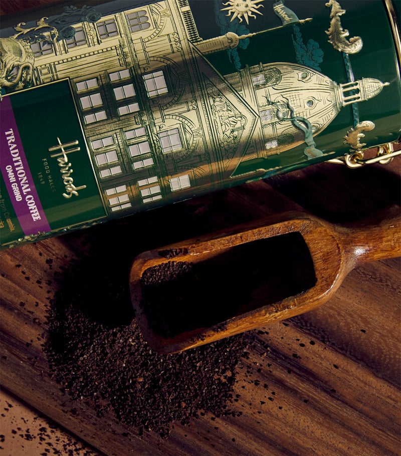 Harrods traditional blend omni grind coffee 250g, UK version