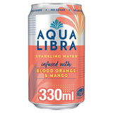 Aqua Libra Blood Orange & Mango Infused Sparkling Water   330ml GOODS M&S   