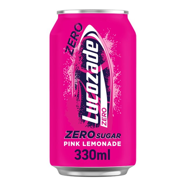 Lucozade Zero Pink Lemonade   6 x 330ml