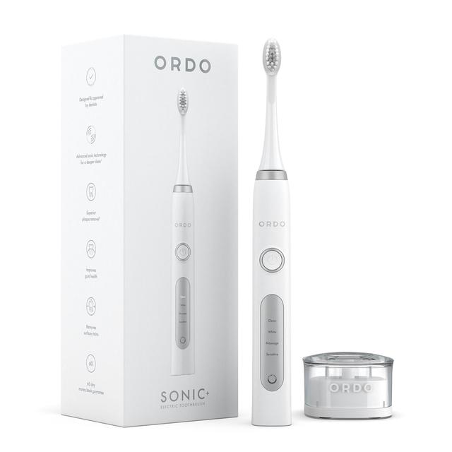 Ordo Sonic+ Electric Toothbrush - White/Silver GOODS M&S   