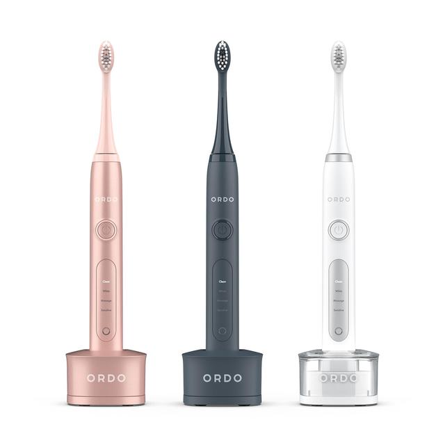 Ordo Sonic+ Electric Toothbrush - White/Silver GOODS M&S   