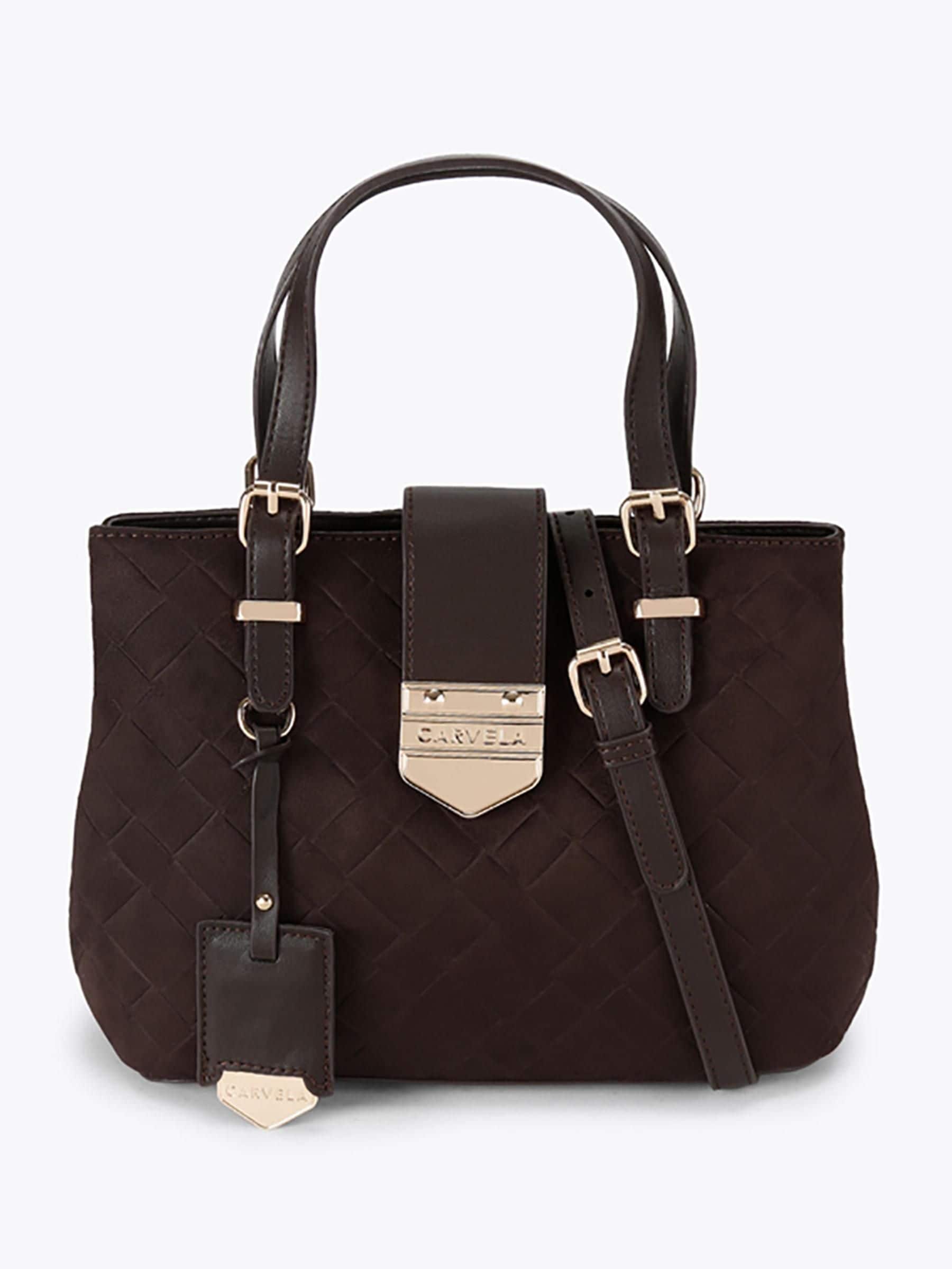 Carvela Cream Maria Mini Weave Tote Bag