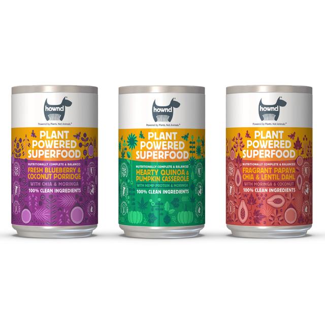 Hownd Fresh Blueberry & Coconut Porridge with Chia & Oats Wet Dog Food   400g GOODS M&S   