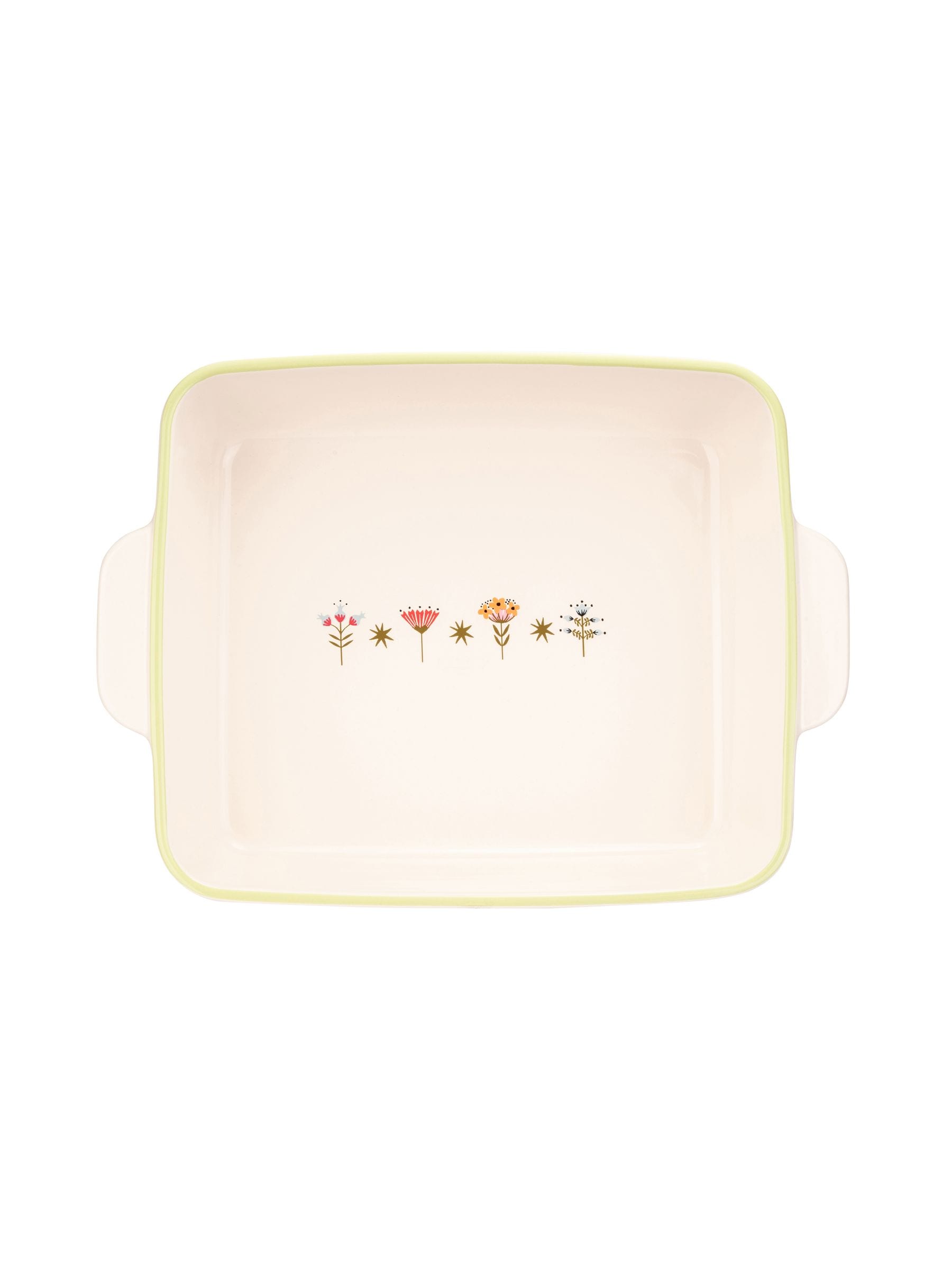 Cath Kidston cream ceramic roasting dish 33cm - British product