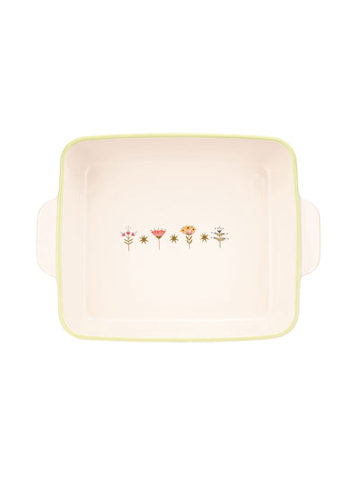 Next Cath Kidston Kremfarget Keramisk Stekeform 33cm - Kjøp på nett hos McGrocer
