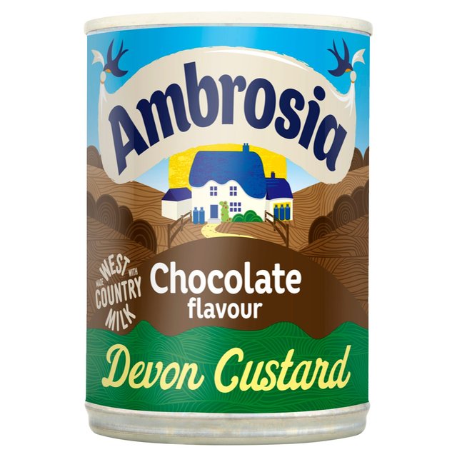 Ambrosia Chocolate Custard Can   400g GOODS M&S   