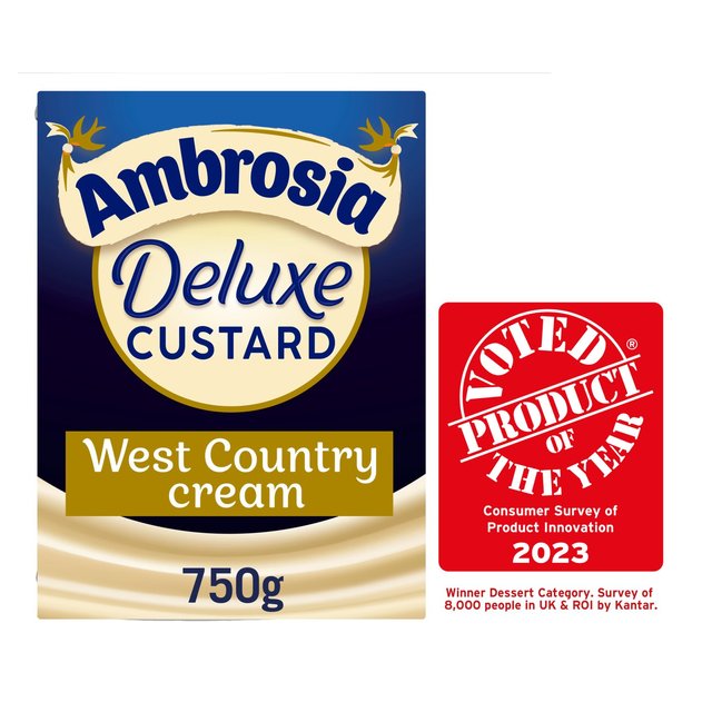 Ambrosia Deluxe West Country Cream Custard    750g GOODS M&S   