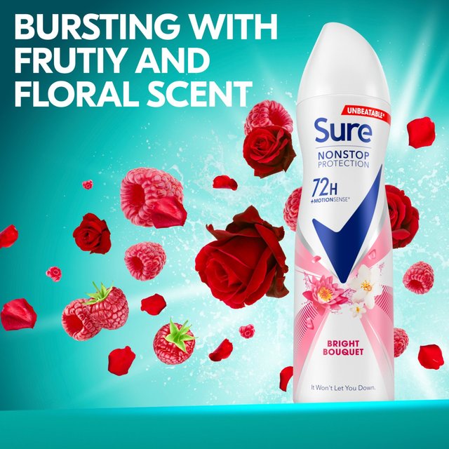 Sure Women 72 órás Nonstop Protection Bright Bouquet izzadásgátló dezodor 250ml GOODS M&S