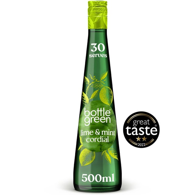 Bottlegreen Lime and Mint Cordial   500ml GOODS M&S   