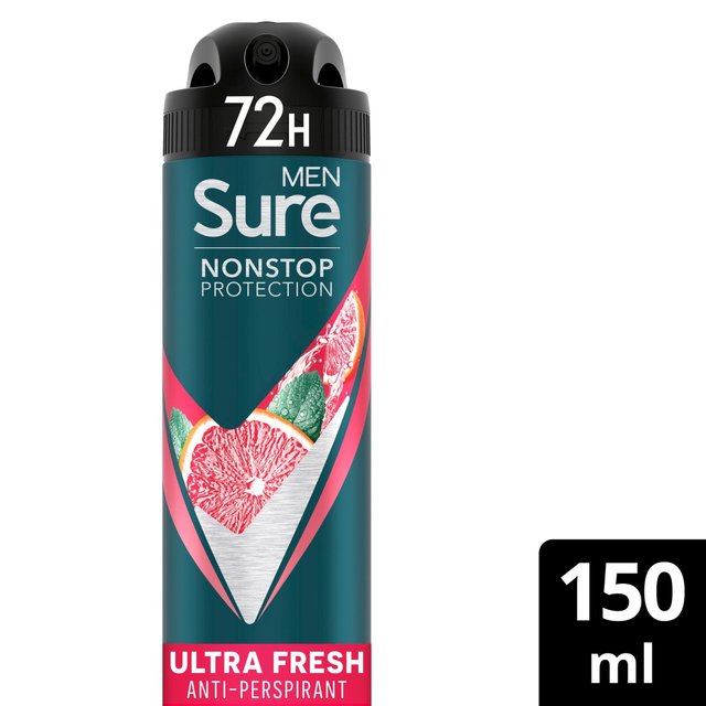 Sure Men 72hr Nonstop Protection Ultra Fresh Antiperspirant Deodorant   150ml GOODS M&S   