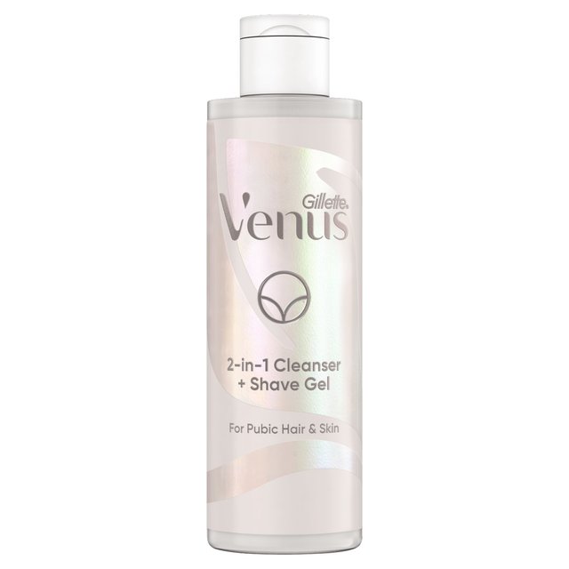 Venus 2 in 1 Cleanser & Shave Gel for Pubic Hair And Skin   190ml GOODS M&S   