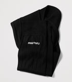 Miu Miu silk-blend logo socks, designer fashion - British product