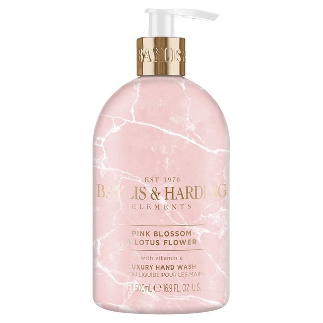 Baylis & Harding Elements Hand Wash -  Pink Blossom & Lotus Flower   500ml GOODS M&S   