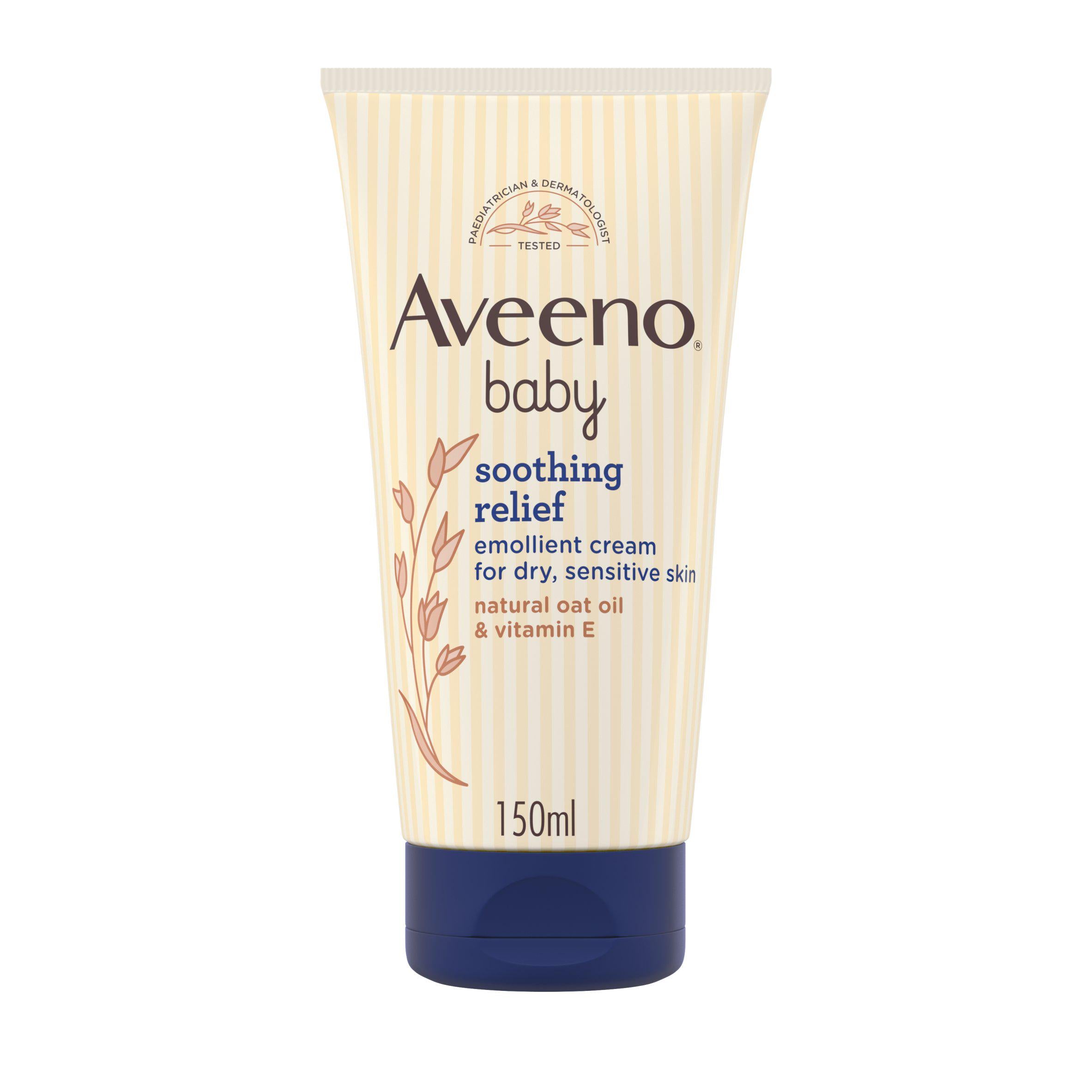 Aveeno Baby Soothing Relief Emollient Cream 150ml GOODS Sainsburys   