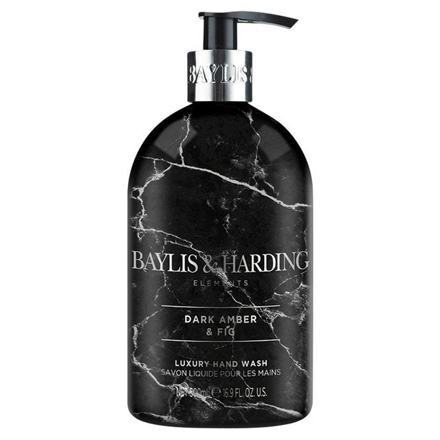 Baylis & Harding Elements Hand Wash - Dark Amber & Fig   500ml GOODS M&S   