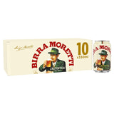 Birra Moretti Lager Beer Cans   10 x 330ml GOODS M&S   