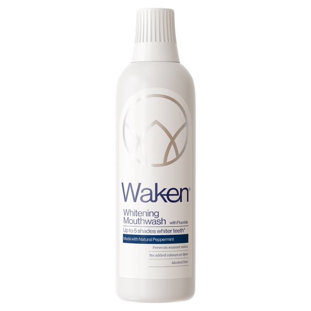 Waken Whitening Mouthwash PepperMint   500ml