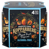 Kopparberg Alcohol Free Mixed Fruit Tropical Cider Cans   4 x 330ml GOODS M&S   