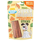 Good Boy Superlicious Chicken Broccoli & Sweet Potato Stick Dog Treats   100g GOODS M&S   