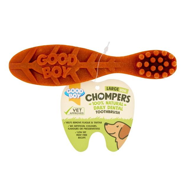 Good Boy Chompers Large Daily Dental Toothbrush Chew Dog Treat GOODS M&S   