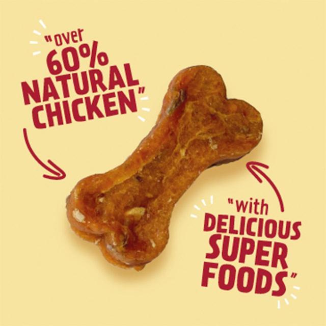 Good Boy Superlicious Chicken Apple & Cranberry Bone Dog Treats   100g GOODS M&S   