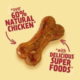 Good Boy Superlicious Chicken Apple & Cranberry Bone Dog Treats   100g GOODS M&S   