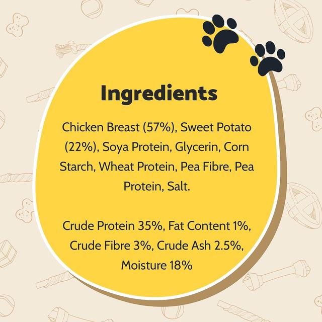 Good Boy Chicken & Sweet Potato Stick Chew Dog Treats   90g GOODS M&S   