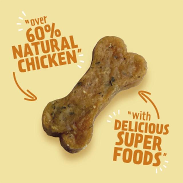 Good Boy Superlicious Chicken Broccoli & Sweet Potato Bone Dog Treats   100g GOODS M&S   