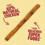 Good Boy Superlicious Chicken Apple & Cranberry Stick Dog Treats   100g GOODS M&S   