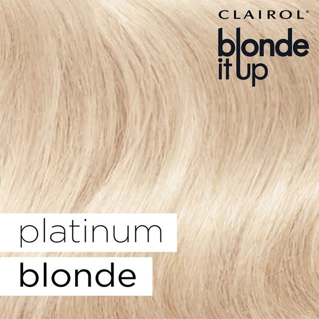 Clairol Blonde It Up Permanent Dye No Bleach Platinum Blonde GOODS M&S   