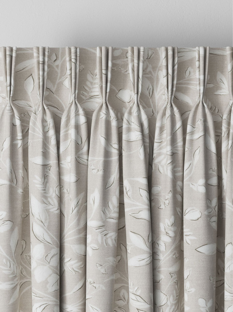 Natural country floral made to measure curtains (British brand)