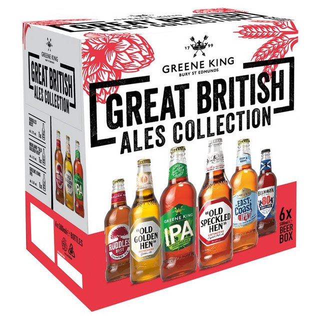 Greene King Great British Ales Collection   6 x 500ml GOODS M&S   