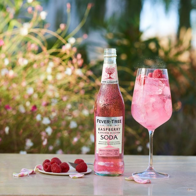 Fever-Tree Raspberry & Orange Blossom Soda   500ml GOODS M&S   