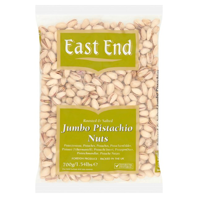 East End Jumbo Pistachio Nuts   700g