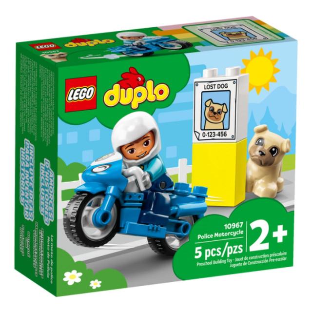 LEGO DUPLO Police Motorcycle 2+