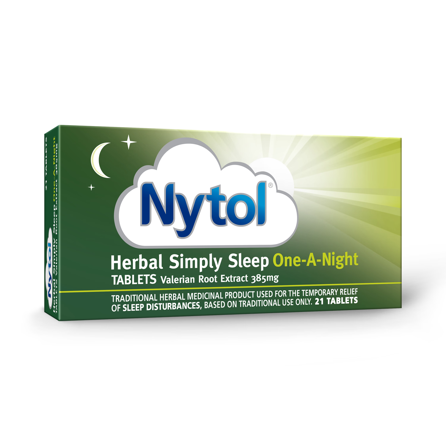 Nytol One-A-Night herbal tablets 21 tablets (British brand)